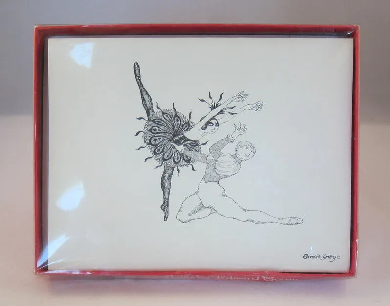 12 Correspondence Notes by Edward Gorey for New York City Ballet