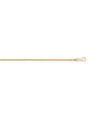 14k Yellow Gold Franco 1.0 mm Italian Chain
