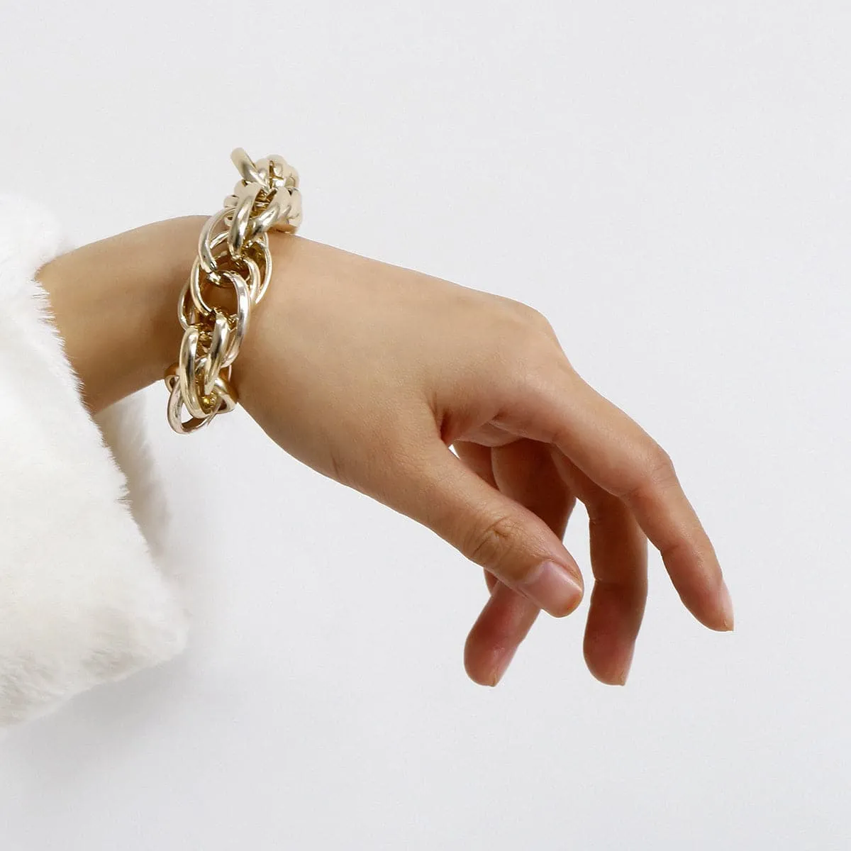 18K Gold-Plated Crossing Bracelet