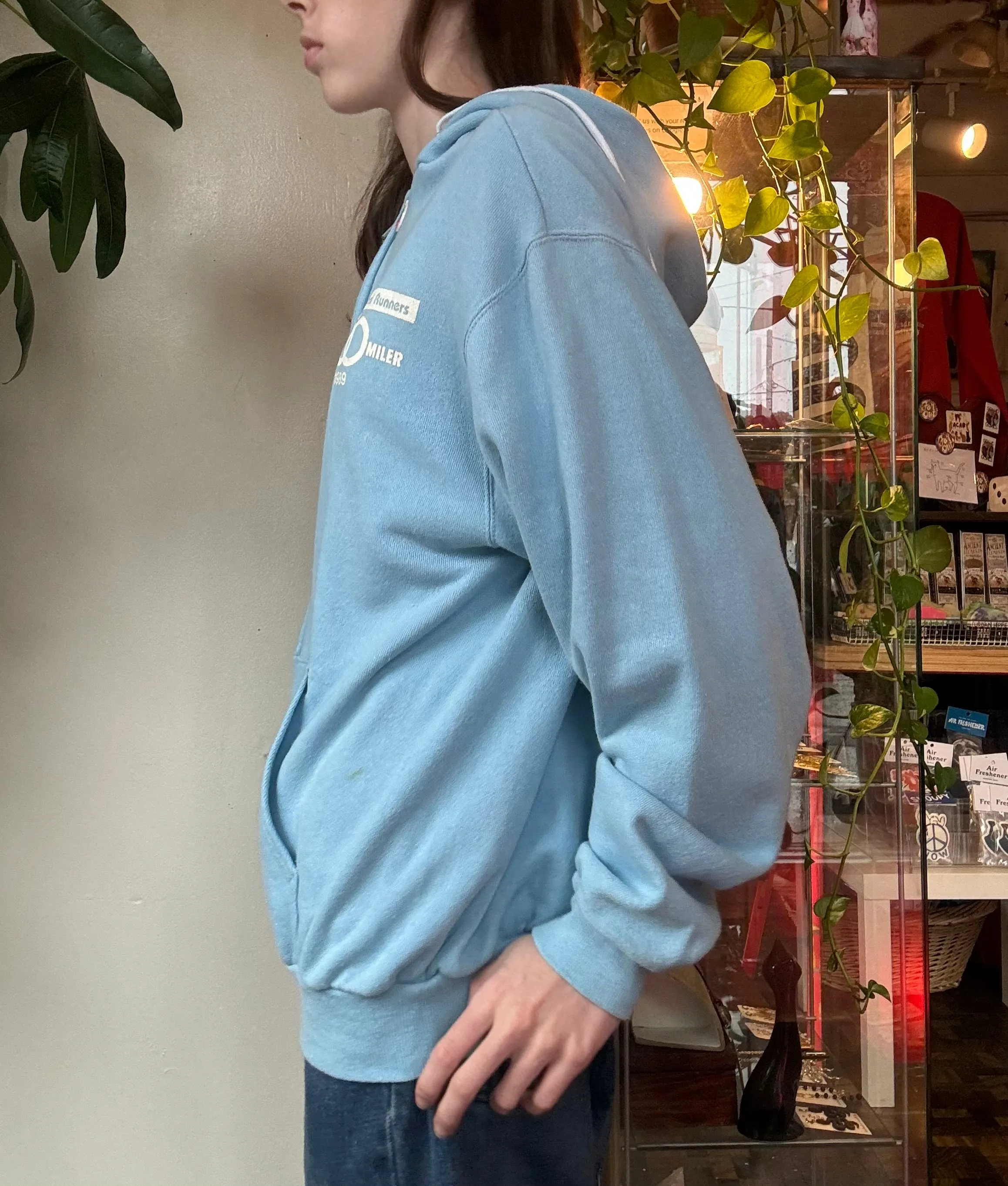 1989 Cherokee Road runners zip up hoodie