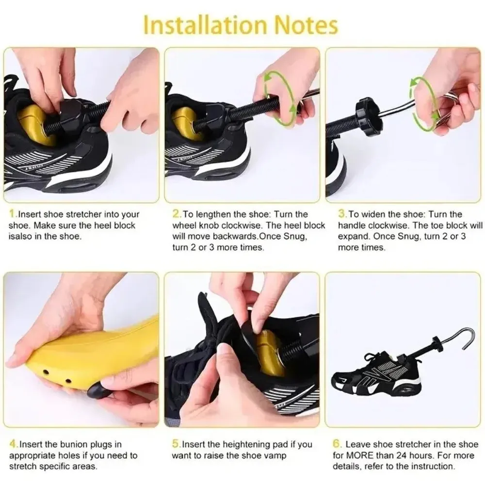 1Pc Unisex Adjustable Flats High Heel Boots Shoe Stretcher Shoe Trees