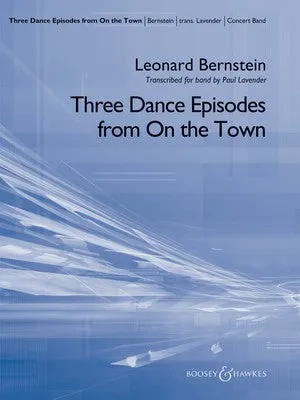 3 DANCE EPISODES FROM ON THE TOWN CB5 SC/PTS