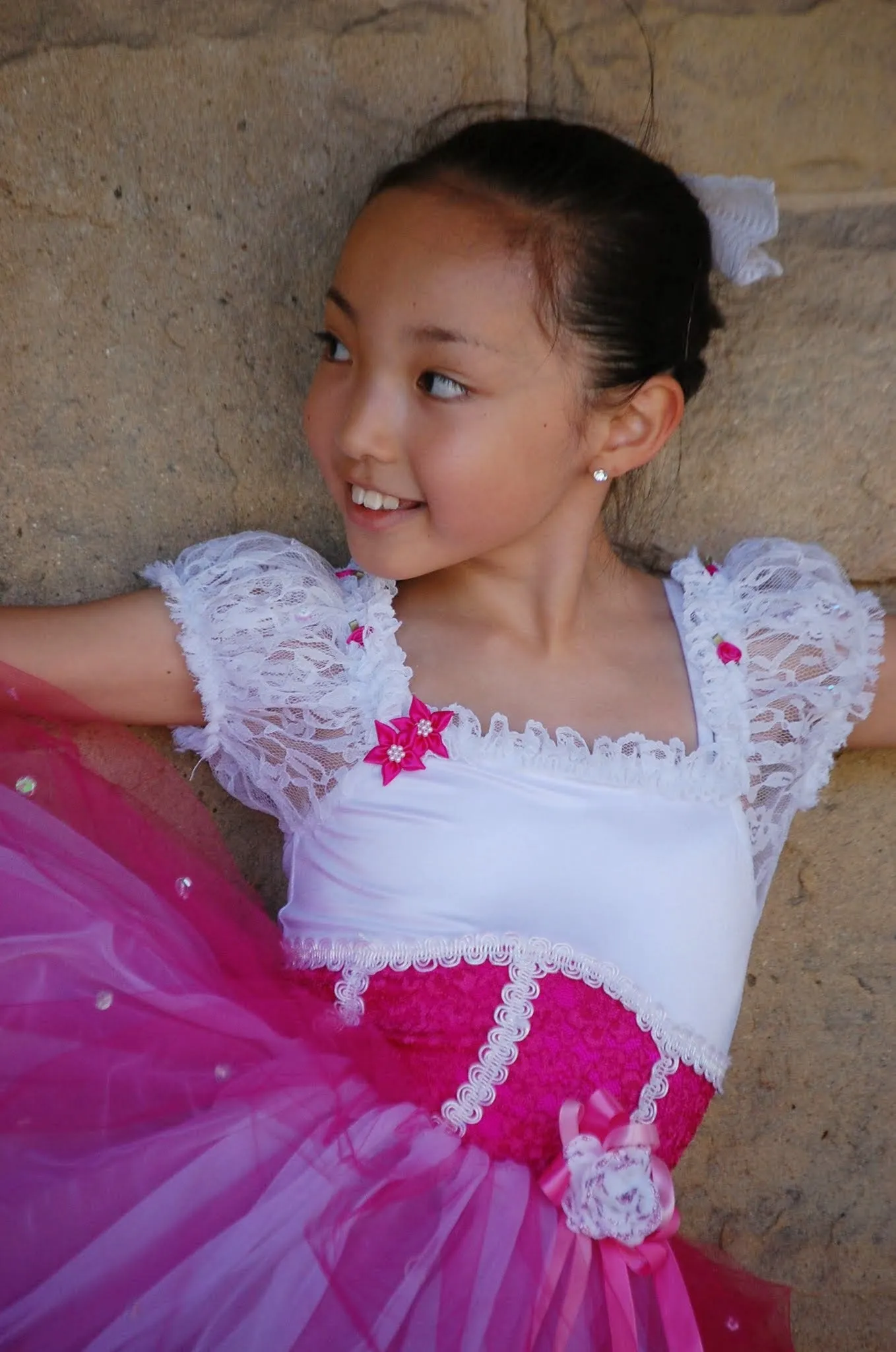 A-6 Beautiful pink romantic costume