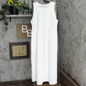 A New Day Women's Sleeveless Knit Ballet Dress 84197893 White L