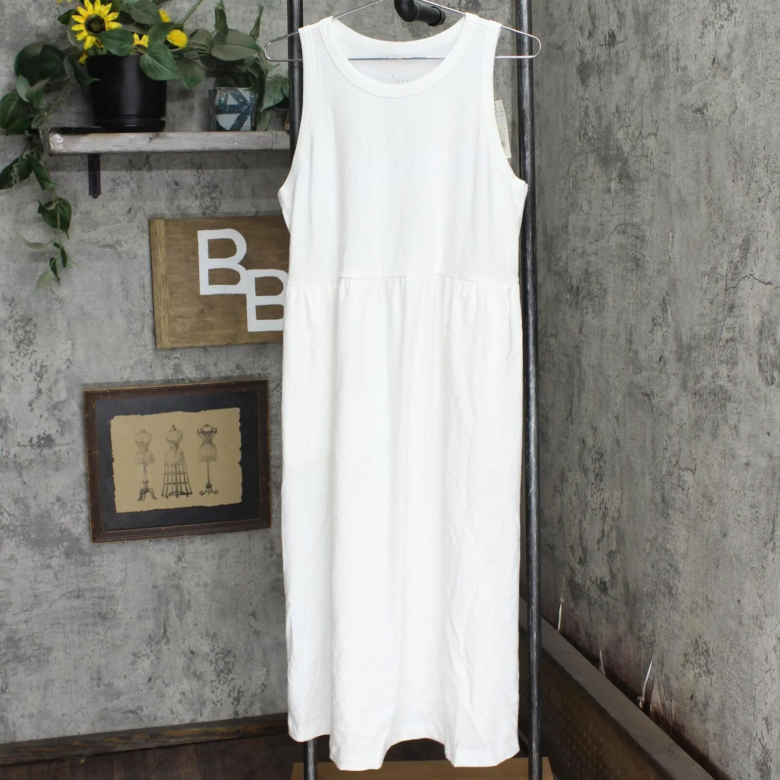 A New Day Women's Sleeveless Knit Ballet Dress 84197893 White L