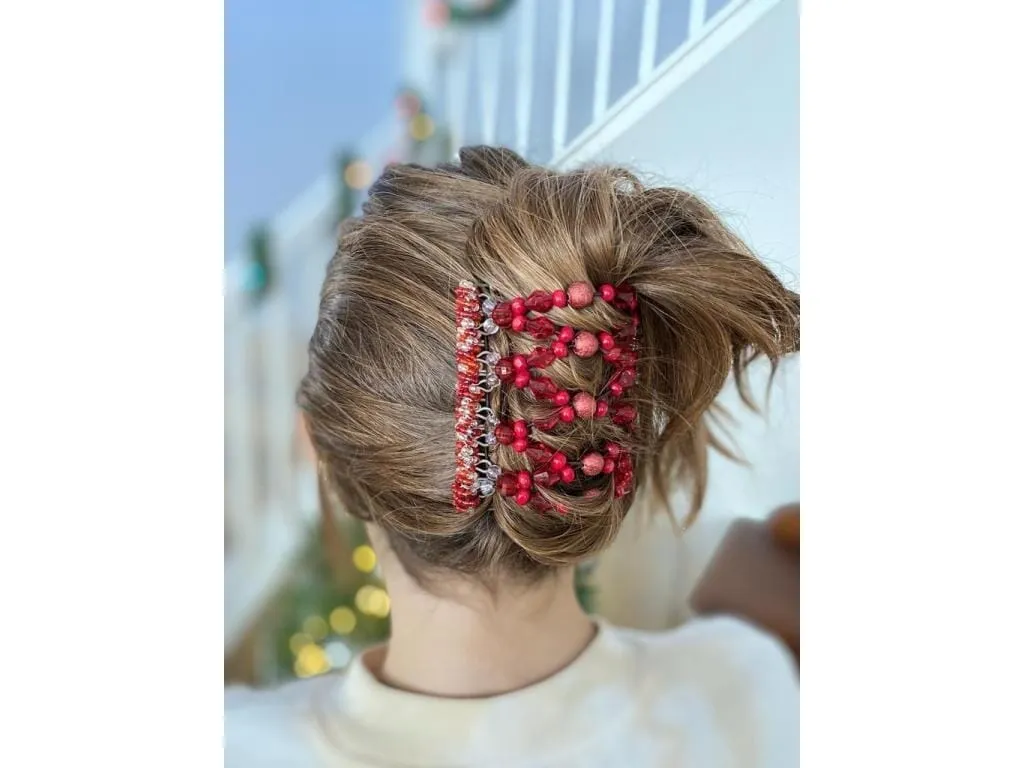 African Butterfly Wire Hair Clip - 9 Tong 725