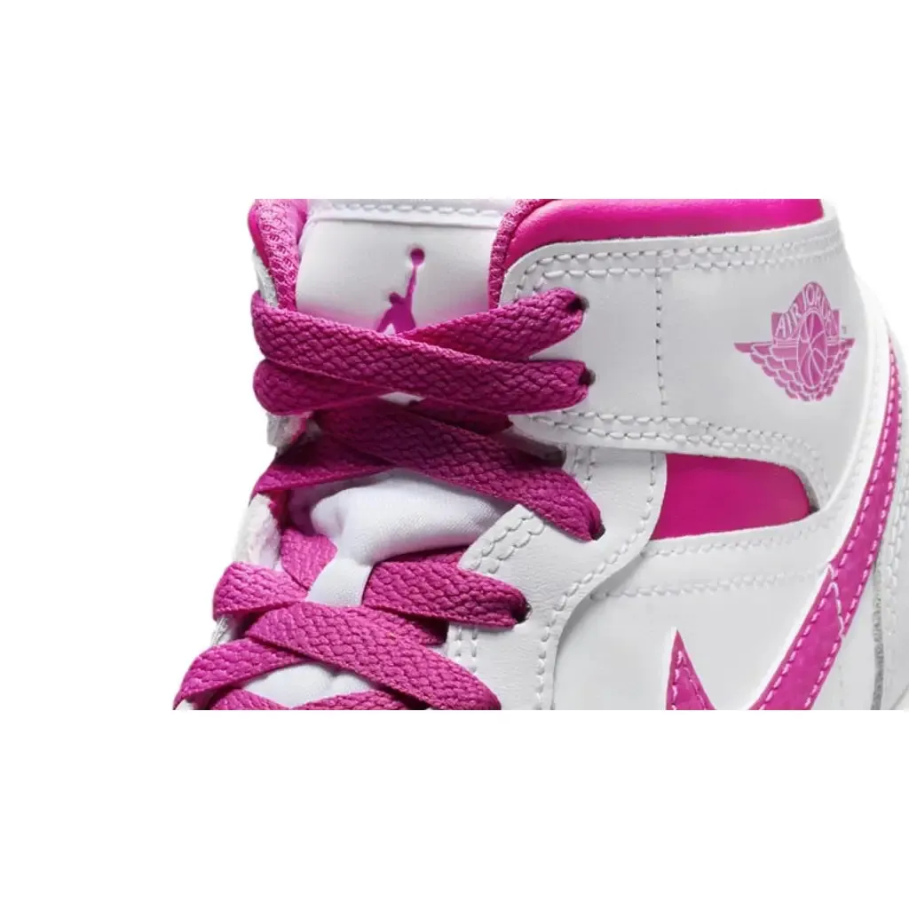Air Jordan 1 Mid 'Fire Pink'