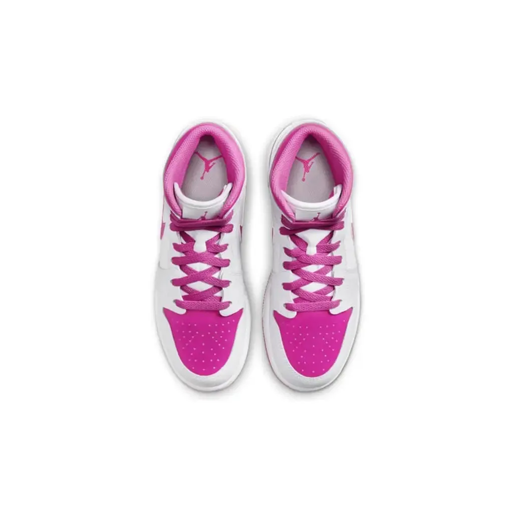 Air Jordan 1 Mid 'Fire Pink'