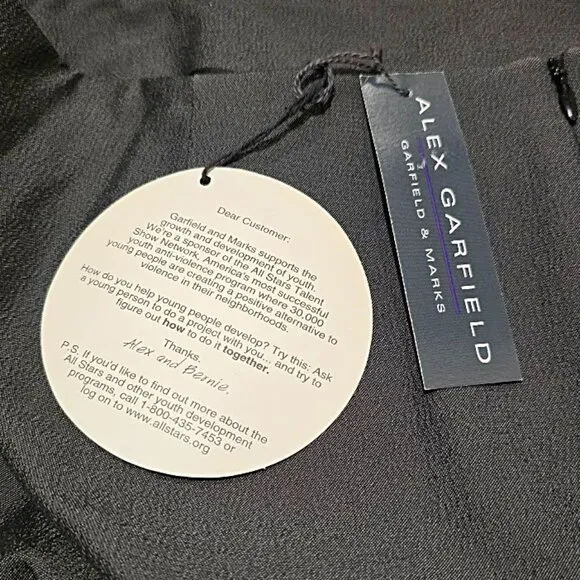 Alex Garfield &amp; Marks Straight Pencil Skirt 16 Womens NWT Gray USA Made Career