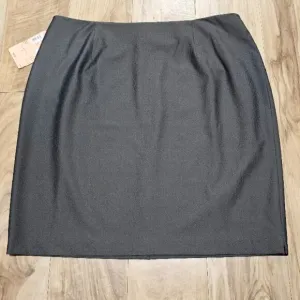 Alex Garfield &amp; Marks Straight Pencil Skirt 16 Womens NWT Gray USA Made Career