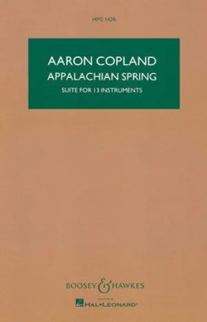 APPALACHIAN SPRING STUDY SCORE
