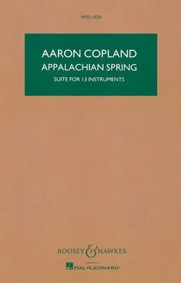 APPALACHIAN SPRING STUDY SCORE
