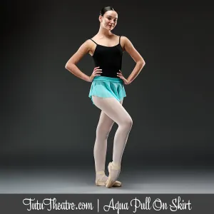 Aqua Pull On Skirt