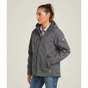 Ariat Women's Flame Resistant DuraLight Cordura Canvas Jacket - Grey 10032844
