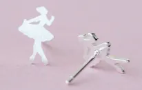 Ballerina earrings