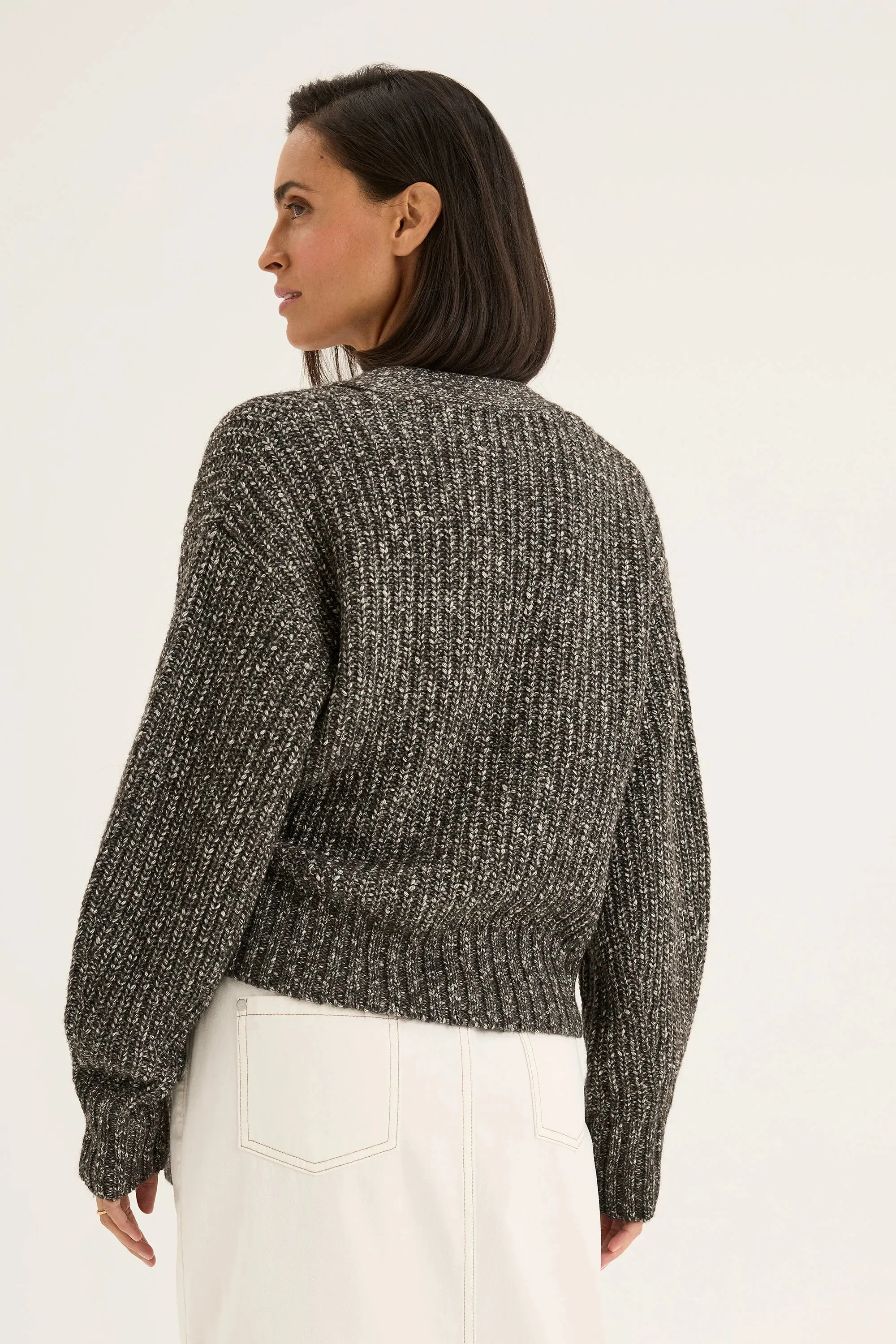 ballet knit cardi (twn7692)