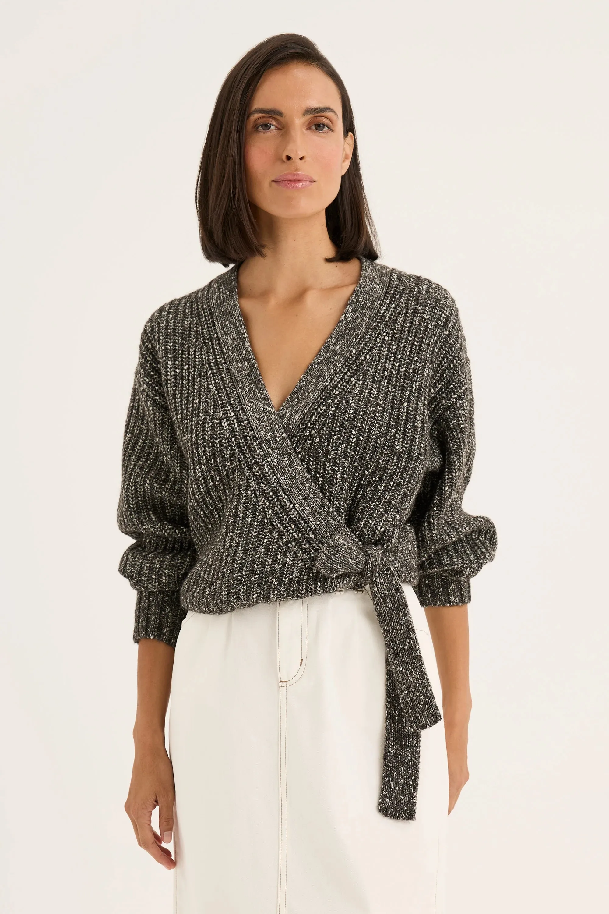 ballet knit cardi (twn7692)