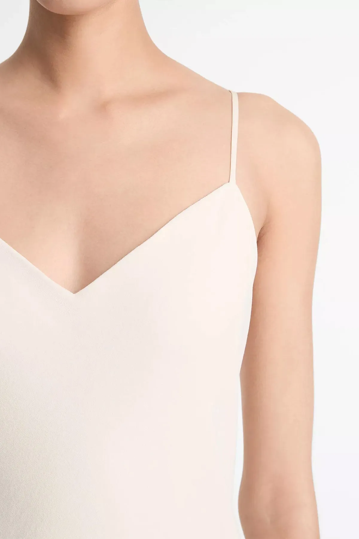 Ballet Slip Dress in Flaxen