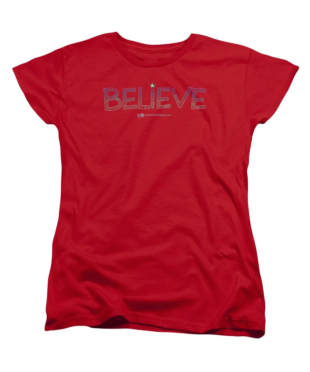 Believe - Women's T-Shirt (Standard Fit)