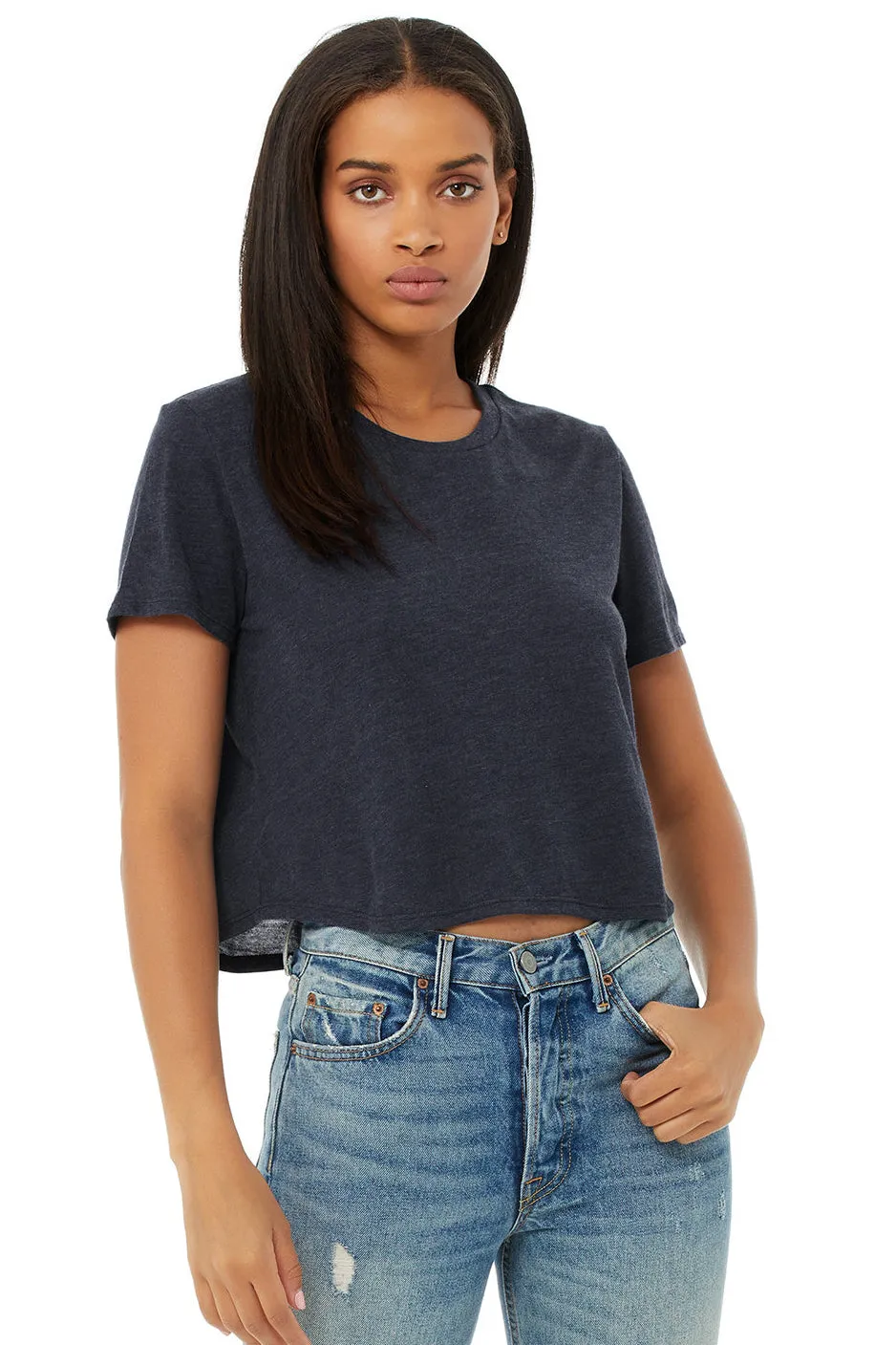 Bella Canvas Women's Flowy Cropped Tee