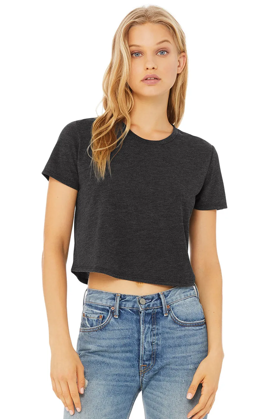Bella Canvas Women's Flowy Cropped Tee
