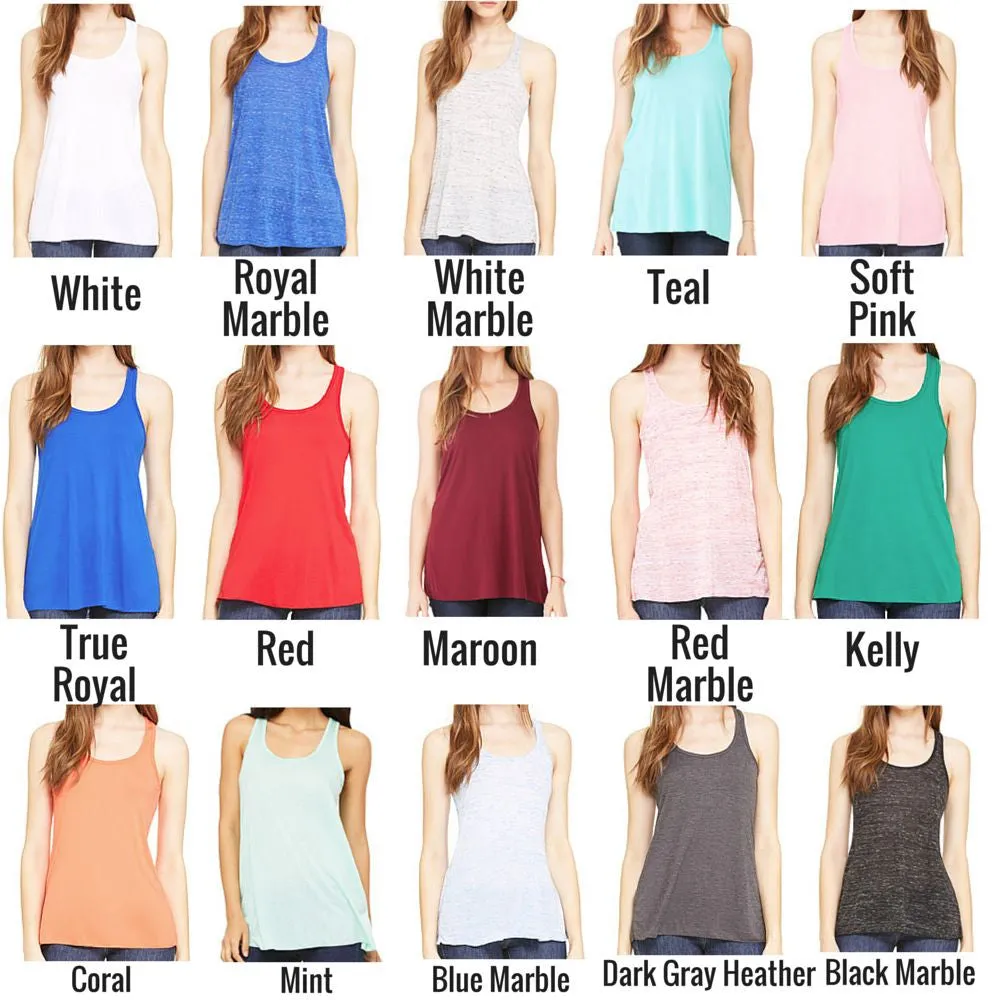 Bella Canvas Women's Flowy Racerback Tank *Personalize It