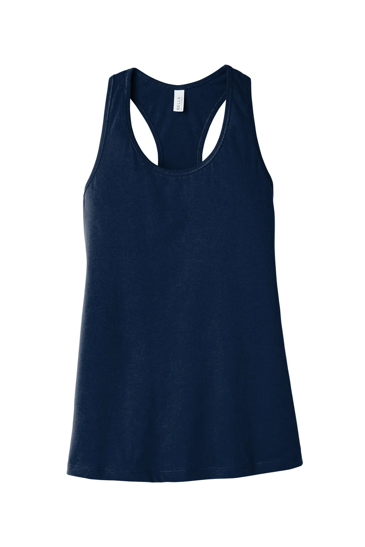 BELLA CANVAS  Women's Jersey Racerback Tank. BC6008 Navy
