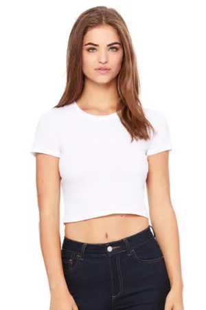 Bella Canvas Women's Poly-Cotton Crop Tee