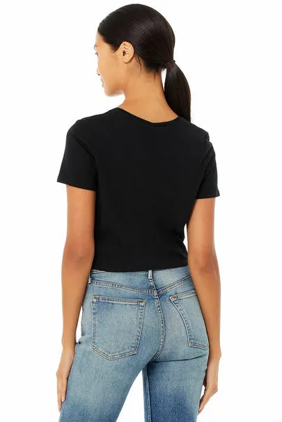 Bella Canvas Women's Poly-Cotton Crop Tee