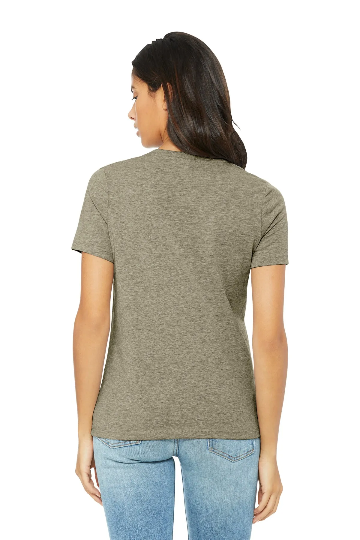 BELLA CANVAS Women's Relaxed CVC Tee BC6400CVC Heather Stone