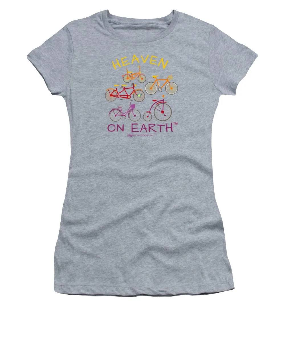 Bicycles Heaven On Earth - Women's T-Shirt
