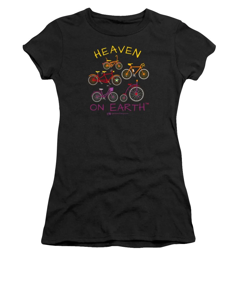 Bicycles Heaven On Earth - Women's T-Shirt