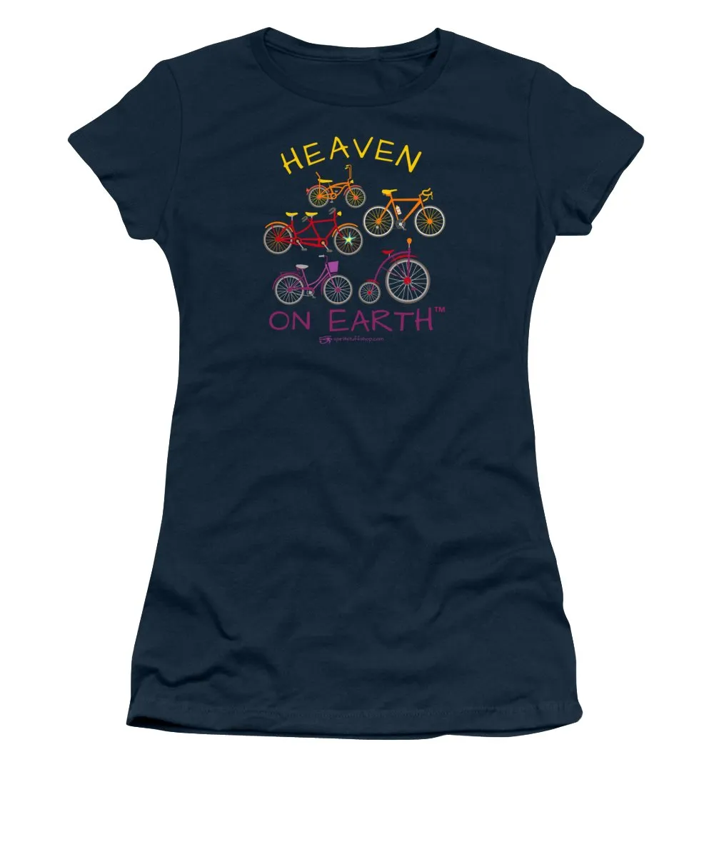 Bicycles Heaven On Earth - Women's T-Shirt