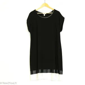 Black & White Tunic Dress (Dress Barn)
