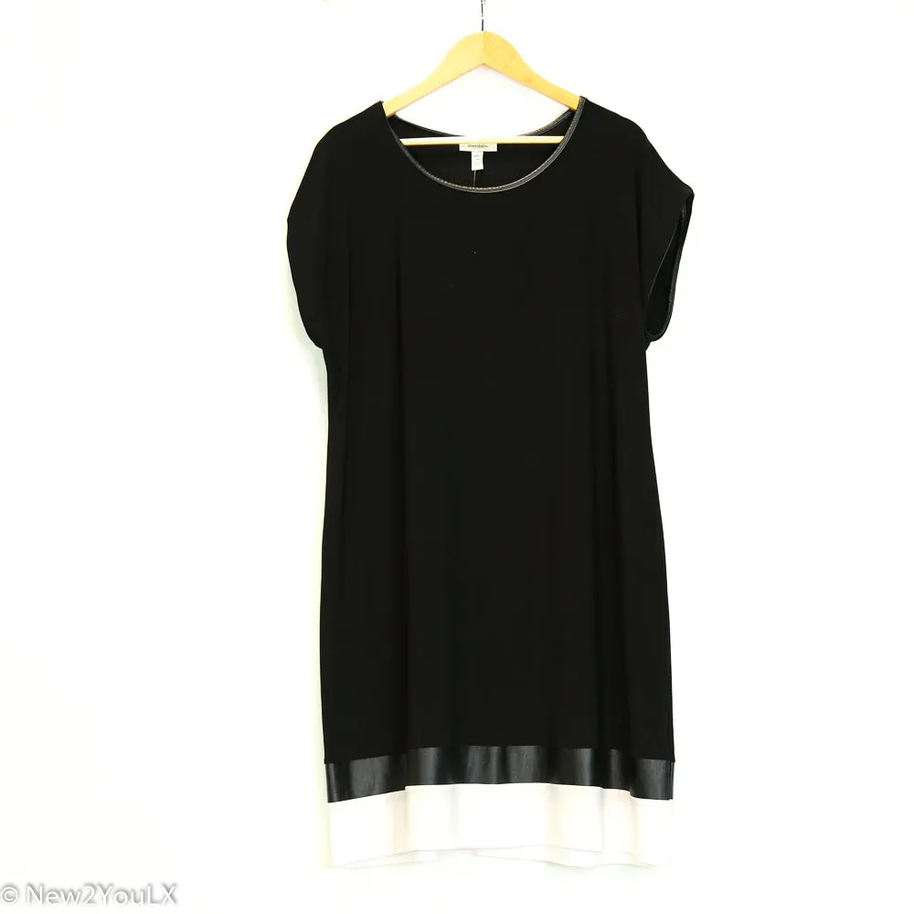 Black & White Tunic Dress (Dress Barn)
