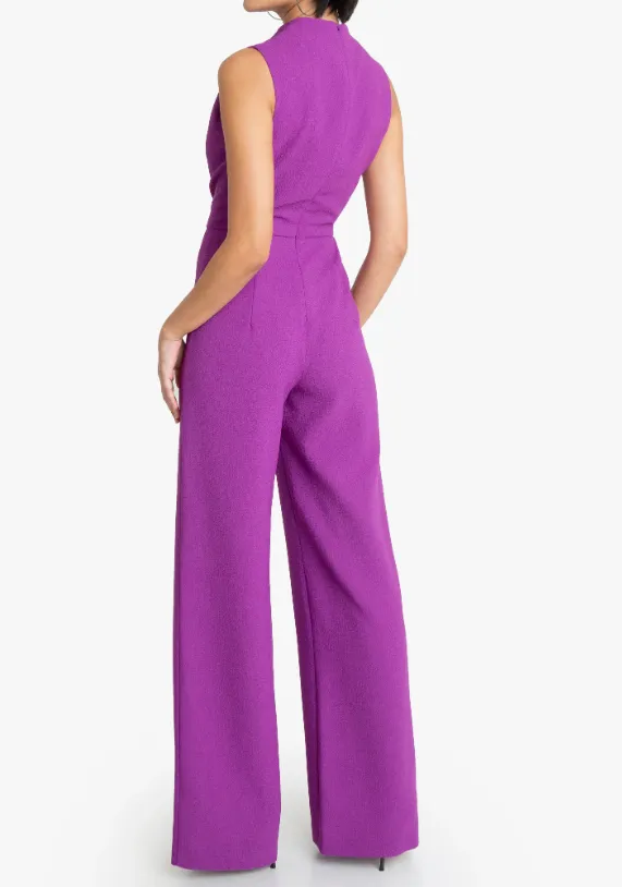 Black Halo Corrine Jumpsuit - Hyacinth