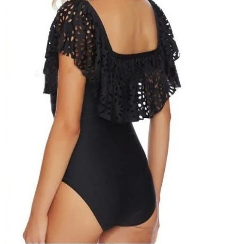 Black Sleeve Swimsuit