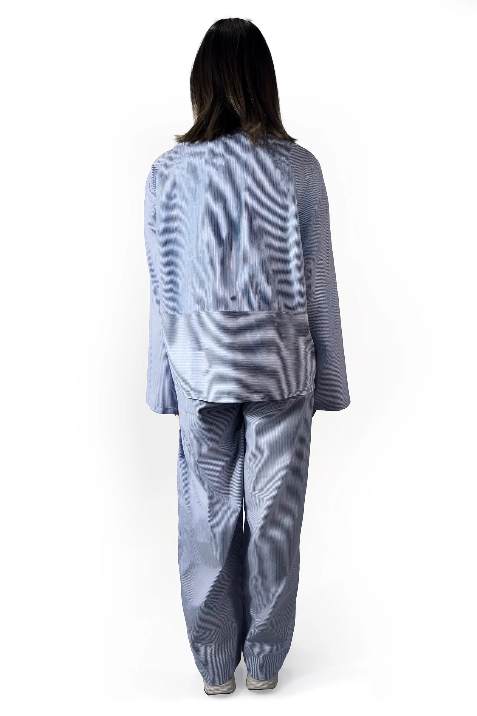Blue Serenity Tie-Detail Set