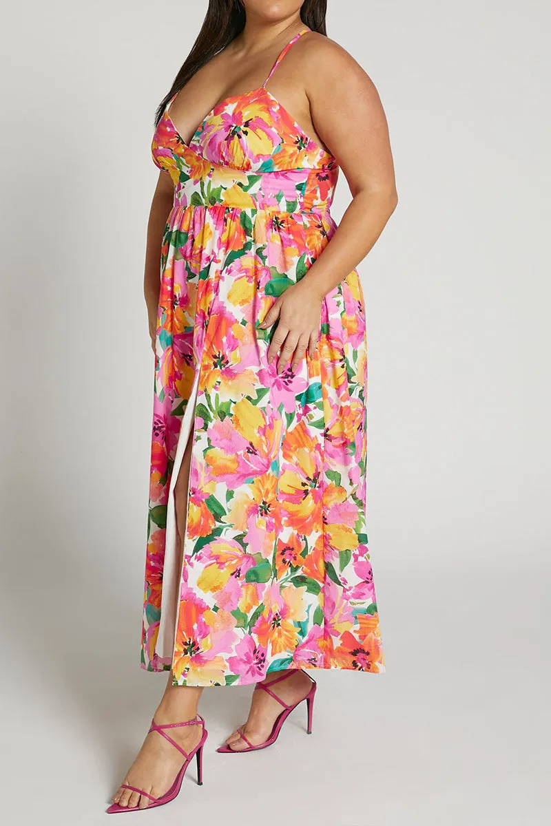 BR3060 Floral Camisole Sundress