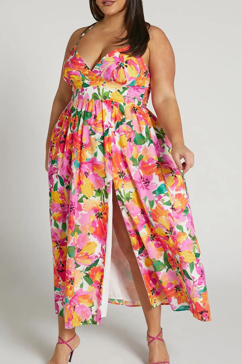 BR3060 Floral Camisole Sundress