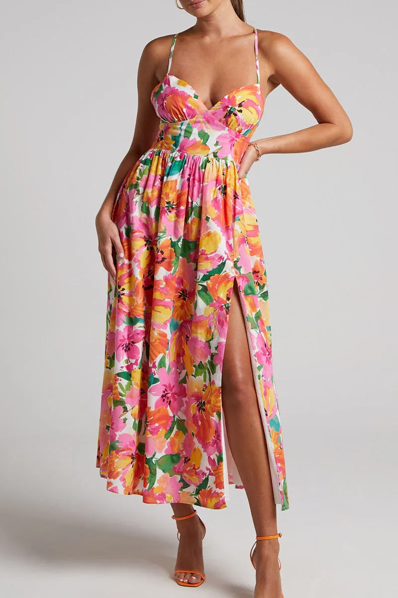 BR3060 Floral Camisole Sundress