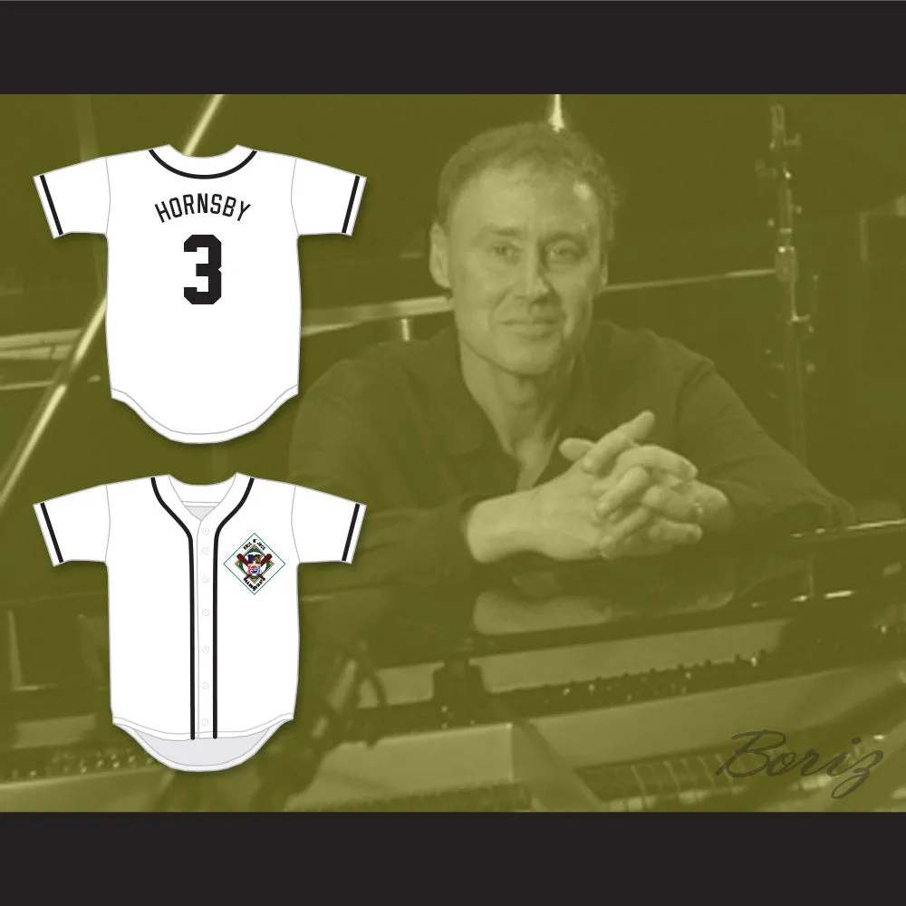 Bruce Hornsby 3 Salamanders Baseball Jersey 1st Annual Rock N' Jock Diamond Derby