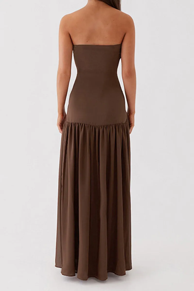 BS3140 Split Maxi Tube Dress