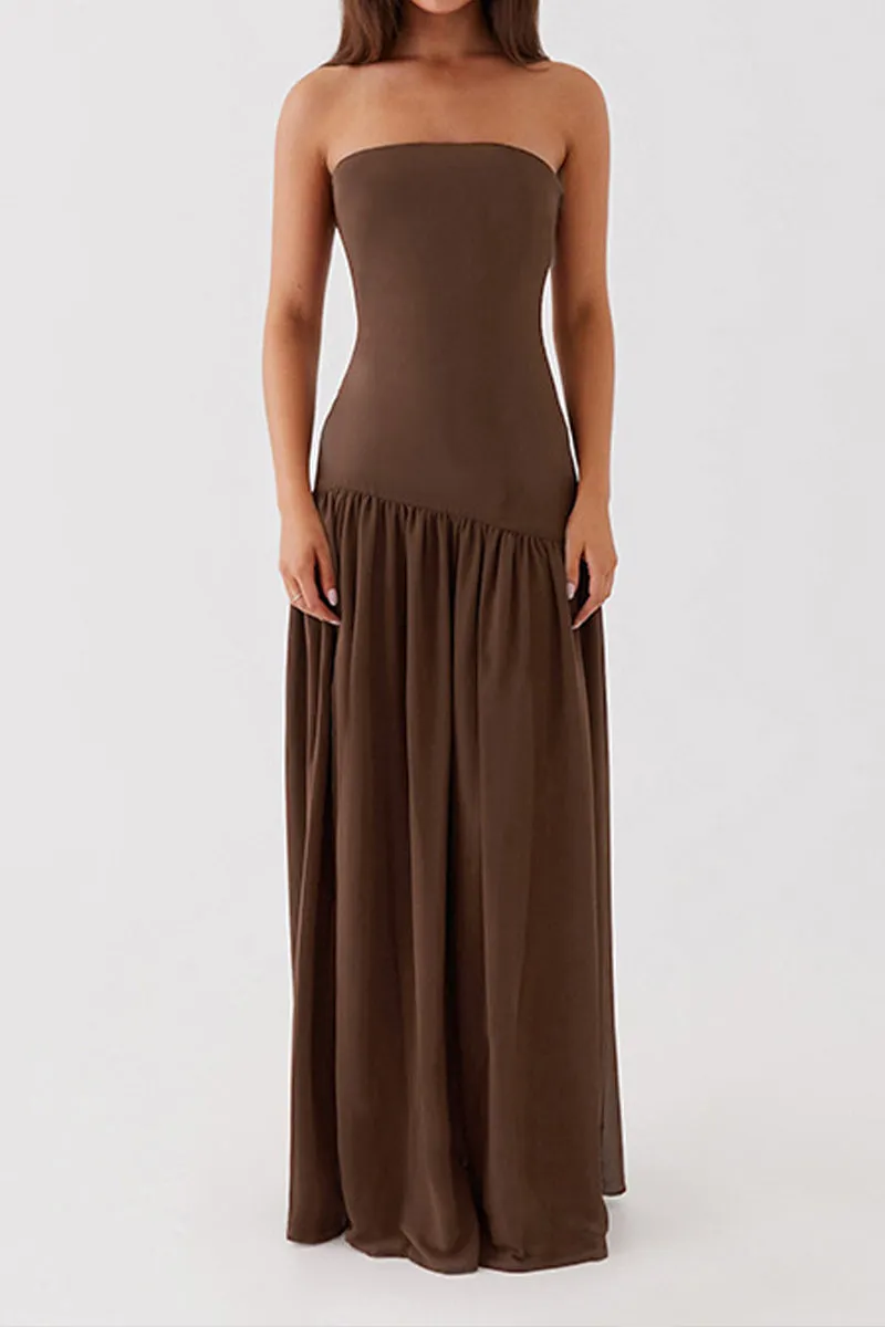 BS3140 Split Maxi Tube Dress
