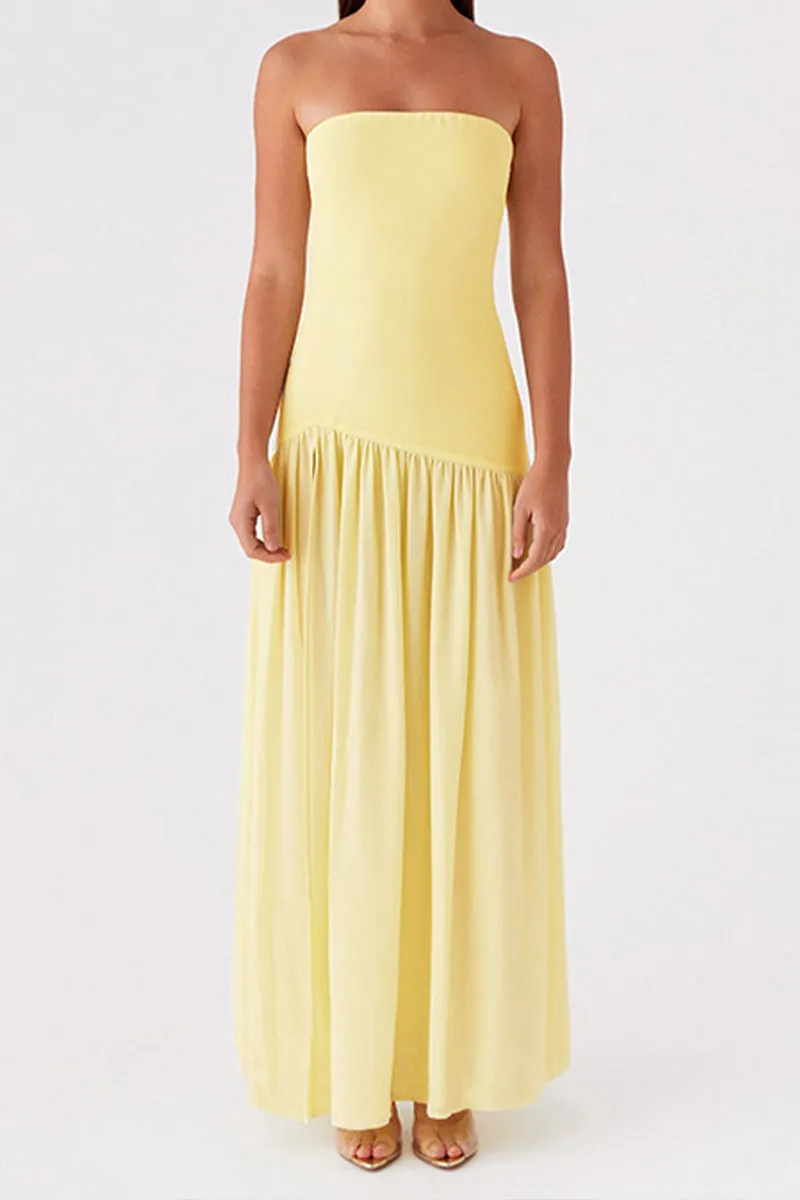 BS3140 Split Maxi Tube Dress