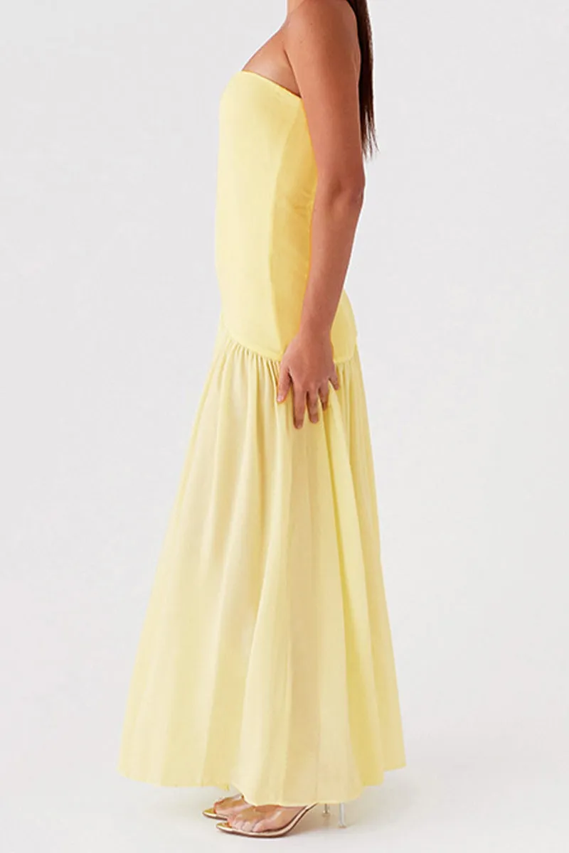 BS3140 Split Maxi Tube Dress