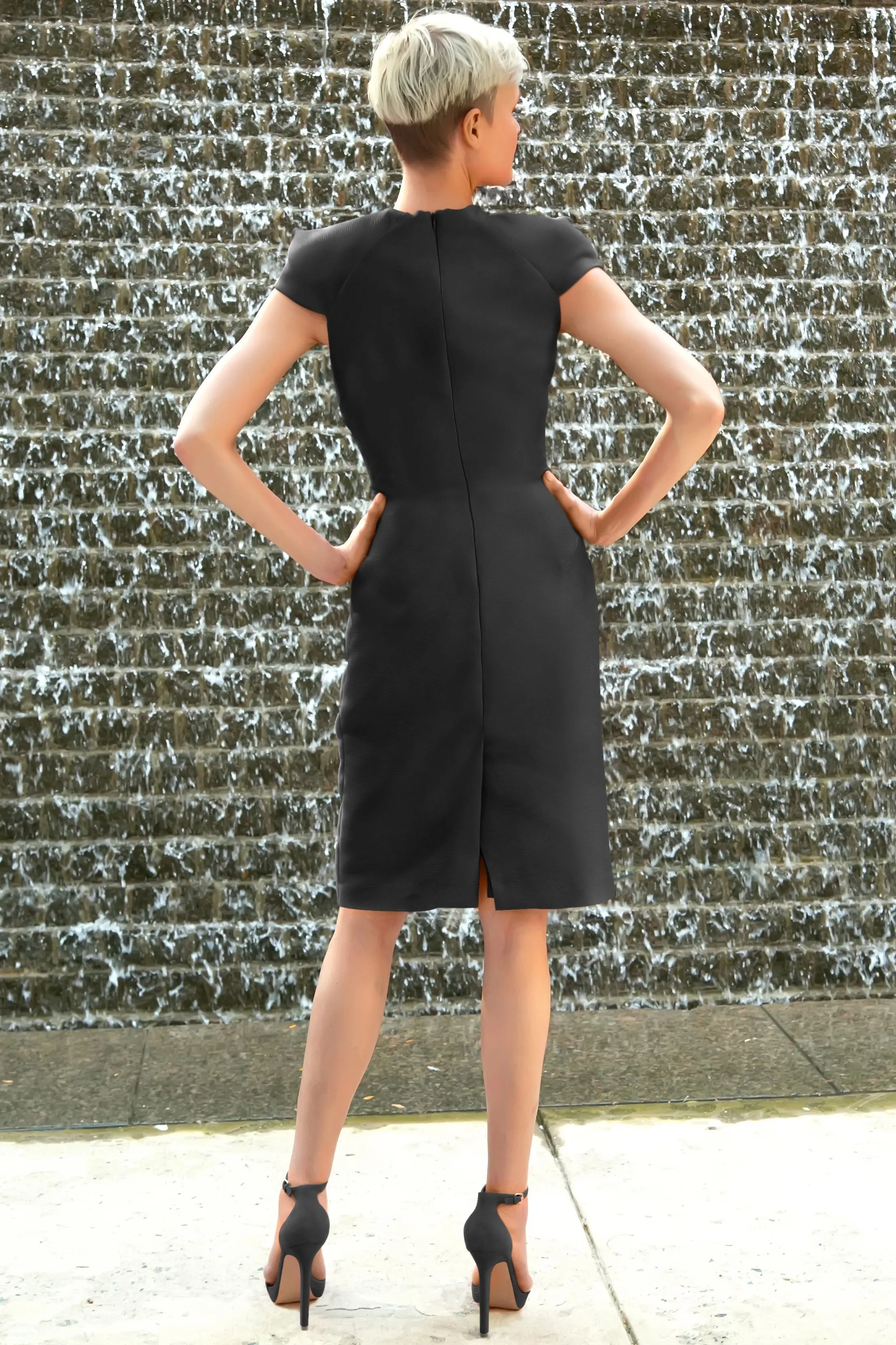 Charlotte Sheath Dress | Black