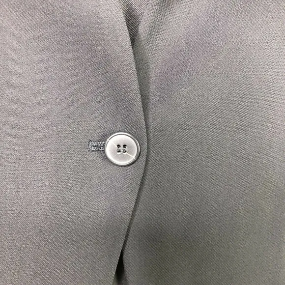 Club Monaco Classic Structured Blazer One Button Lined Career Black Size 00