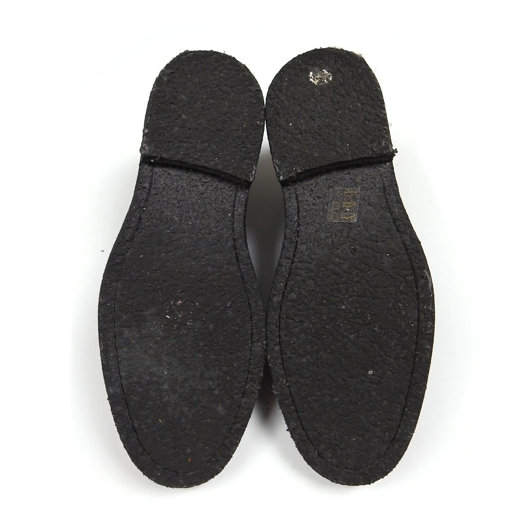Common Projects Black Crep Sole Derby Size 41