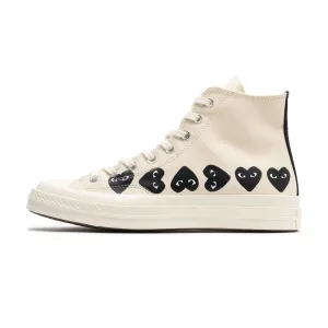 CT 70 Hi CDG Play Multi Heart A08148C Milk